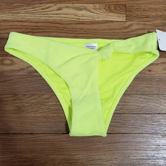 TopShop Velour Knot Bikini Bottom size 4 - Picture 3 of 6
